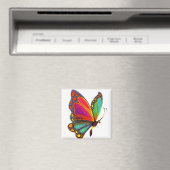 Aimant Papillon arc-en-ciel (In Situ (Lave-vaisselle))