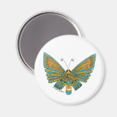 Aimant Papillon bleu (Recto/Verso)