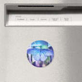 Aimant papillon bleu (In Situ (Lave-vaisselle))