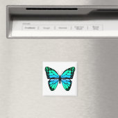 Aimant papillon bleu (In Situ (Lave-vaisselle))