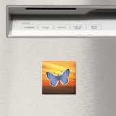Aimant Papillon bleu (In Situ (Lave-vaisselle))