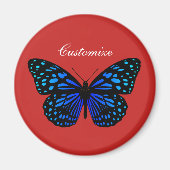 Aimant Papillon bleu Thunder_Cove (Devant)