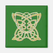 Aimant Papillon celte en or complexe (Devant)