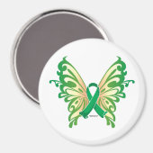 Aimant Papillon cérébral (Recto/Verso)