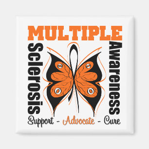 Aimant Papillon de conscience de sclérose en plaques