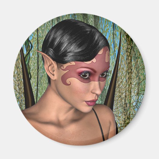 Aimant Papillon de fée (Devant)