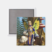 Aimant Papillon de fée (Recto/Verso)