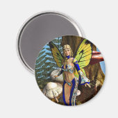 Aimant Papillon de fée (Recto/Verso)