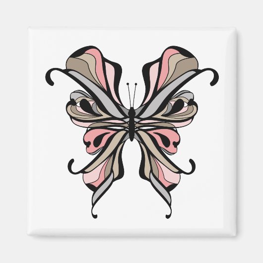 Aimant Papillon d'ouverture (Devant)
