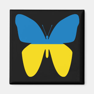 Aimant Papillon d'Ukraine