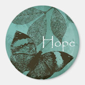 Aimant Papillon Espoir Inspiration Vert (Devant)