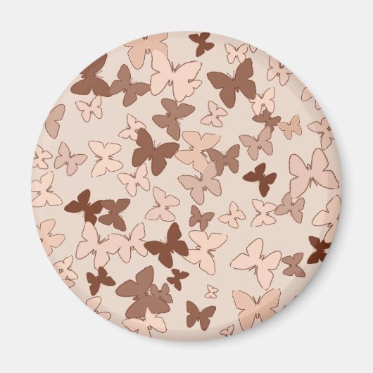 Aimant papillon féminin neutre (Devant)