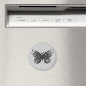Aimant Papillon gris (In Situ (Lave-vaisselle))