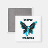 Aimant Papillon/Guerrier...Graves' (Recto/Verso)