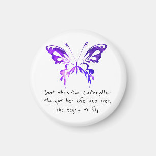 Aimant Papillon Inspirationnel