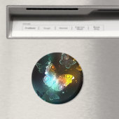 Aimant Papillon lumineux et papillons de nuit (In Situ (Lave-vaisselle))