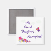 Aimant Papillon magnétique personnalisé MM14N (Recto/Verso)