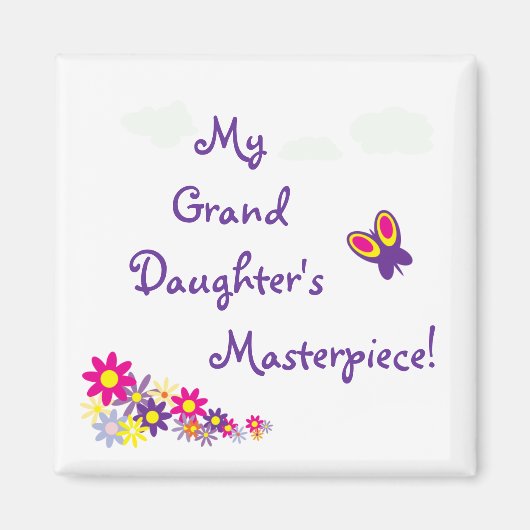 Aimant Papillon magnétique personnalisé MM14N (Devant)