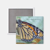 Aimant papillon monarque (Recto/Verso)