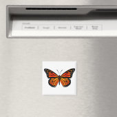 Aimant Papillon monarque (In Situ (Lave-vaisselle))