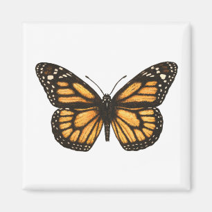 Aimant Papillon monarque