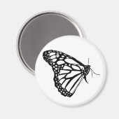 Aimant Papillon monarque (Recto/Verso)