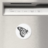 Aimant Papillon monarque (In Situ (Lave-vaisselle))
