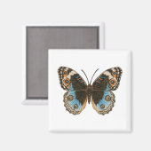 Aimant Papillon Pansy Bleu (Recto/Verso)
