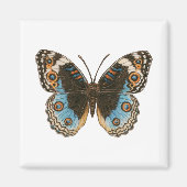 Aimant Papillon Pansy Bleu (Devant)