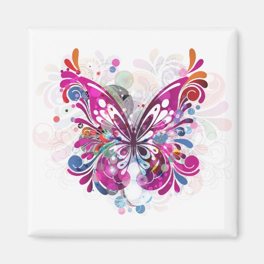 Aimant Papillon ~ Papillons Personnaliser Modèle (Devant)