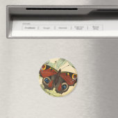 Aimant Papillon Peacock (In Situ (Lave-vaisselle))