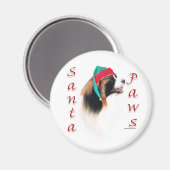 Aimant Papillon Père Noël Paws (Recto/Verso)