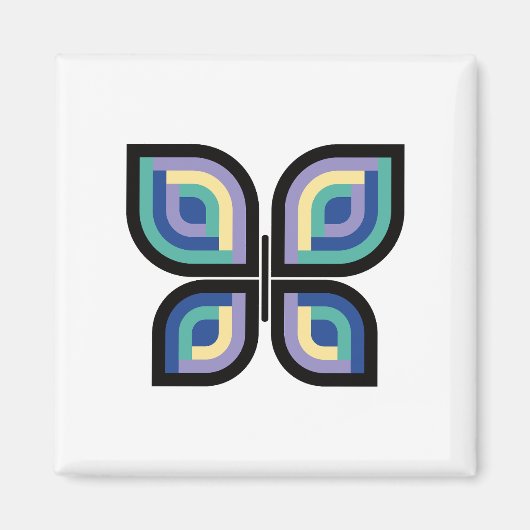 Aimant Papillon Pétal Prism (Devant)