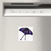 Aimant Papillon pourpre dans le jardin de printemps Natur (In Situ (Lave-vaisselle))