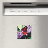 Aimant Papillon rouge (In Situ (Lave-vaisselle))