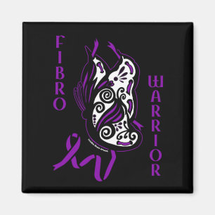 Aimant Papillon/Ruban...Fibro