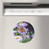 Aimant Papillon sur les fleurs (In Situ (Lave-vaisselle))