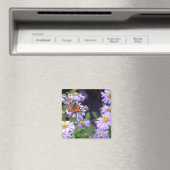 Aimant Papillon sur les fleurs (In Situ (Lave-vaisselle))