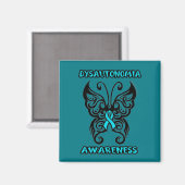 Aimant Papillon/Tribal...Dysautonomia (Recto/Verso)