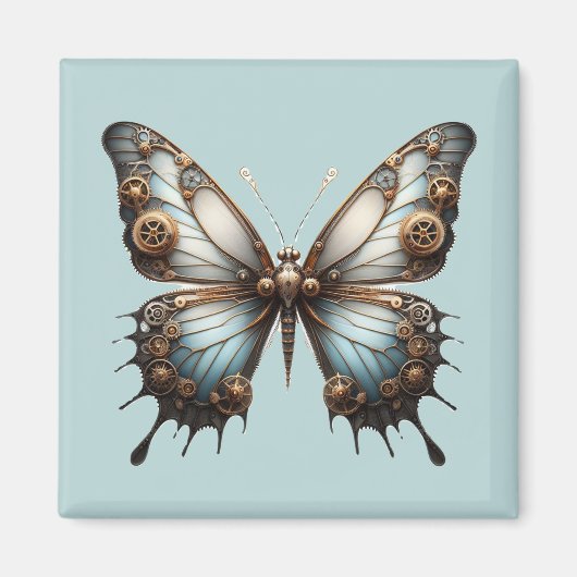 Aimant papillon vapeur (Devant)