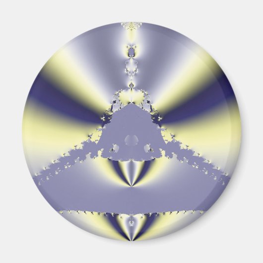 Aimant Papillon Violet (Devant)