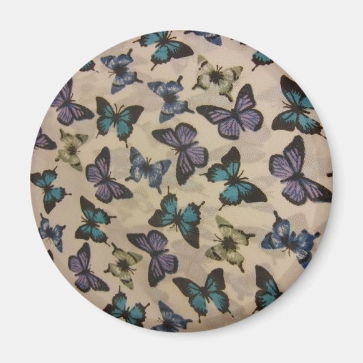 Aimant Papillons bleus (Devant)
