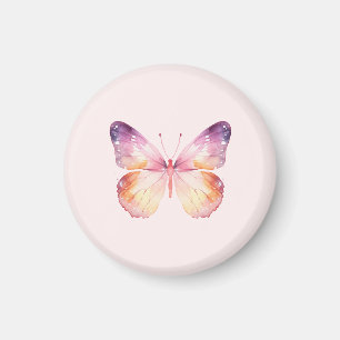 Aimant Papillons d'art à l'aquarelle