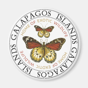 Aimant Papillons des îles Galapagos