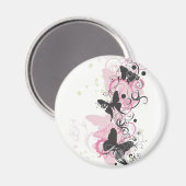 Aimant Papillons magnétiques (Recto/Verso)