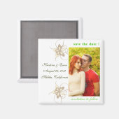 Aimant Papillons - Photo enregistrer l'aimant de date - B (Recto/Verso)