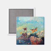 Aimant Papillons, Redon (Recto/Verso)