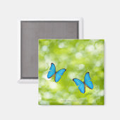 Aimant Papillons volants, Composite numérique (Recto/Verso)