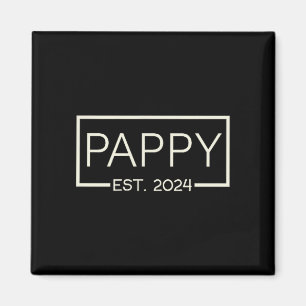 Aimant Pappy Est 2024 Nouveau Papa Fête des Pères Hommes
