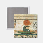 Aimant papyrus funéraire égyptien (Recto/Verso)